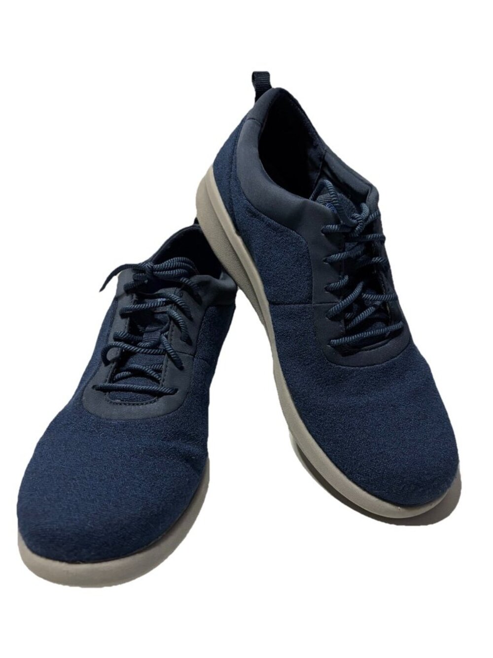 Clarks Women’s Cloudsteppers Sillian 2.0 Pace Navy Blue Sneakers Shoes Size 9.5